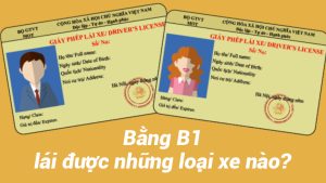 Bang B1 lai xe duoc nhung loai xe nao