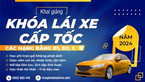 khai giảng khóa lái xe cấp tốc năm 2024